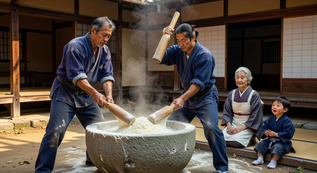 Mochi Pounding