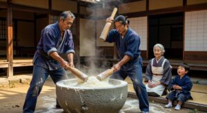 Mochi Pounding