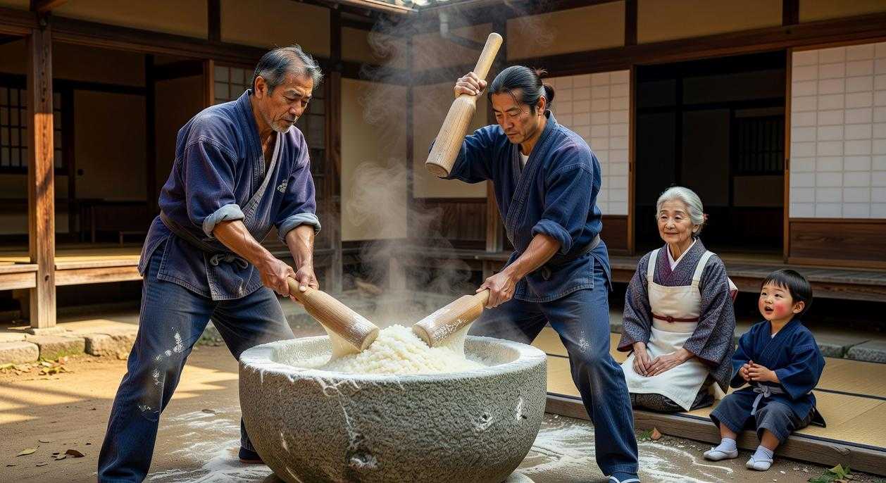 Mochi Pounding
