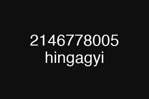 2146778005 hingagyi